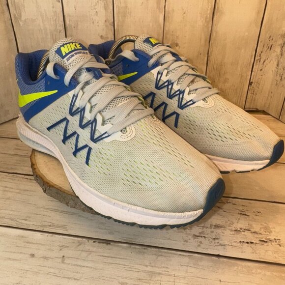 Nike Zoom Winflo 3 Womens US Size 10.5 EUR 42.5 831562-411 Running Shoes White - Picture 2 of 11